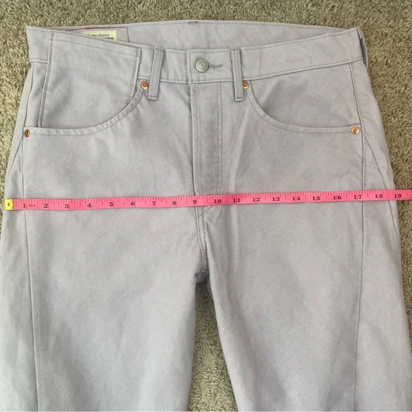 Levi's Engineered Jeans LEJ 502 RARE Men's Red Back Patch Corduroy Pants 32x32